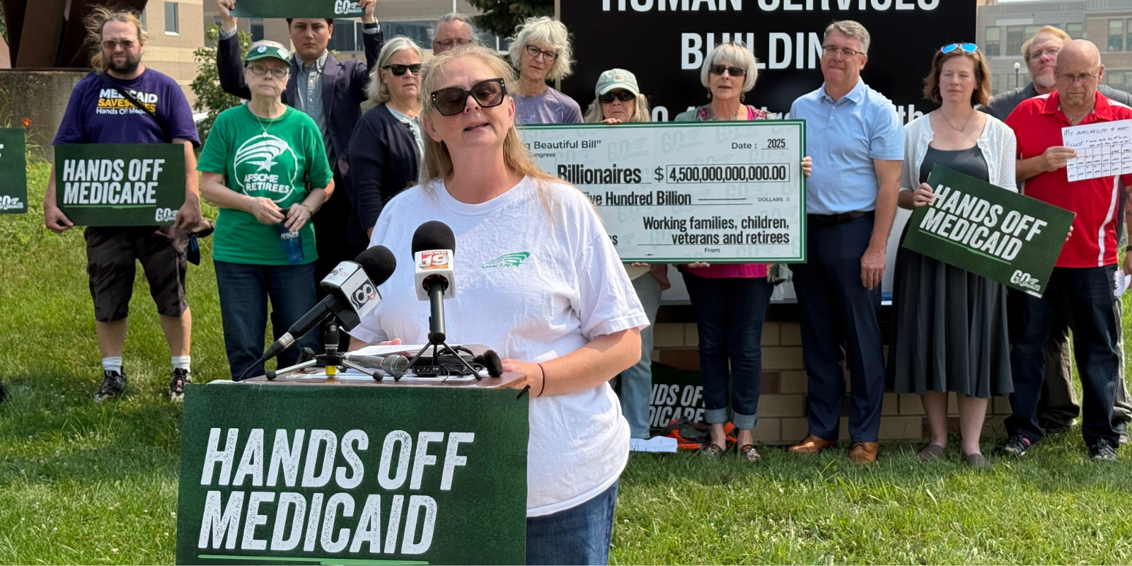 AFSCME members vow to hold WI Rep. Van Orden accountable for budget bill vote 